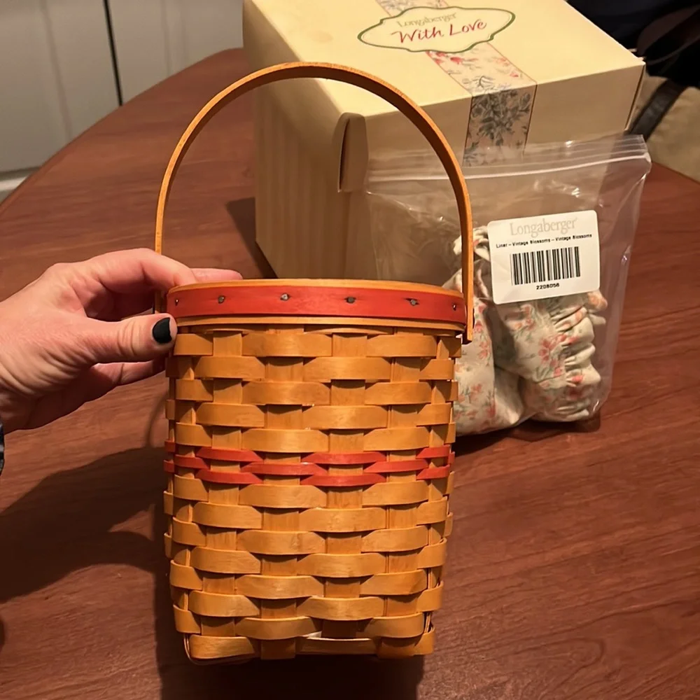 Longaberger With Love 2001 Mothers Day basket